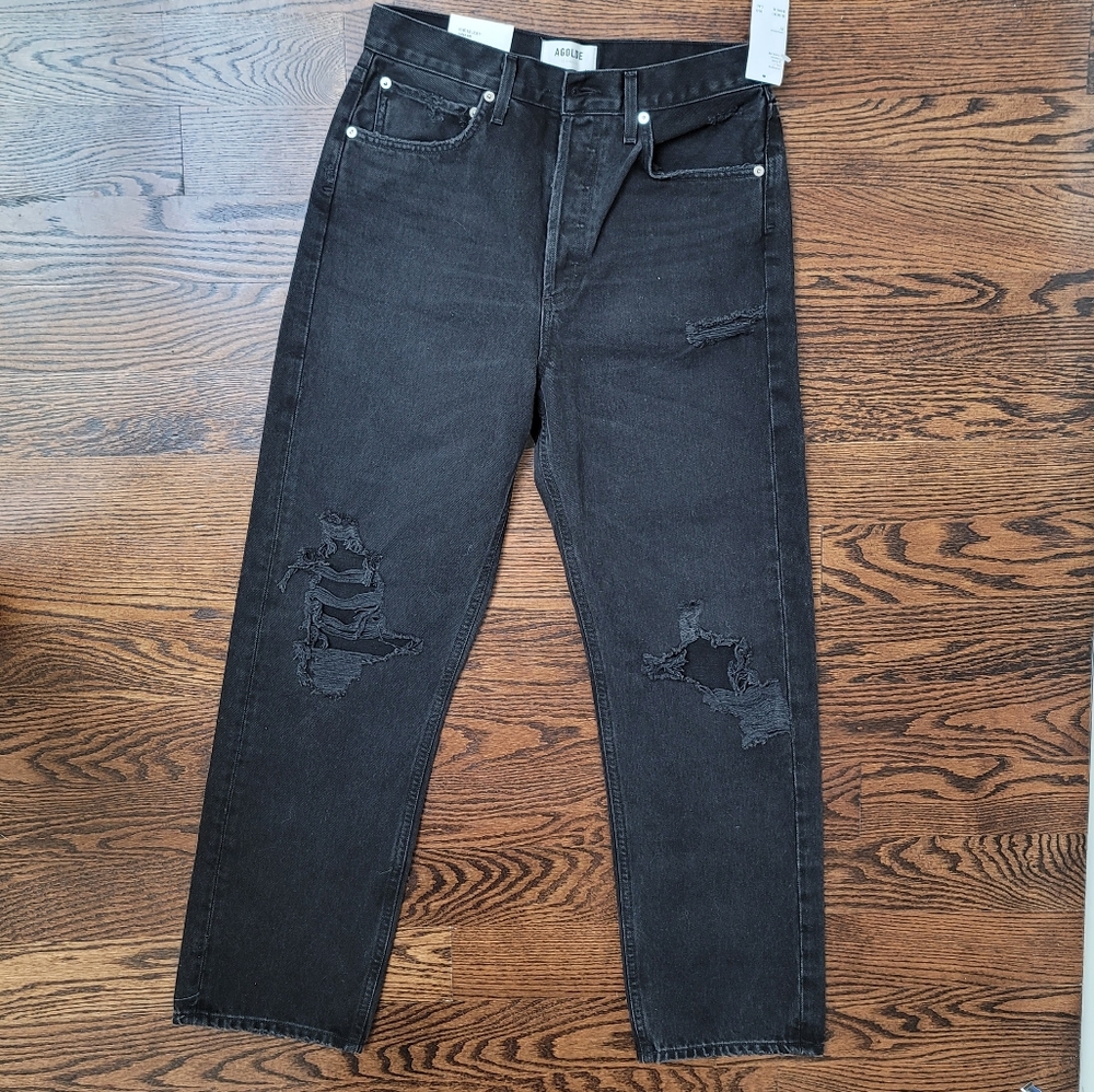 NWT Agolde 90s mid rise loose 27